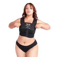 Cargar imagen en el visor de la galería, BRASSIER FAJA - NEGRO - Moda King El Salvador
